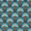 Tulip and Bird-behang-Morris & Co-Opal & Seafoam-Rol-Selected-Wallpapers-Interiors