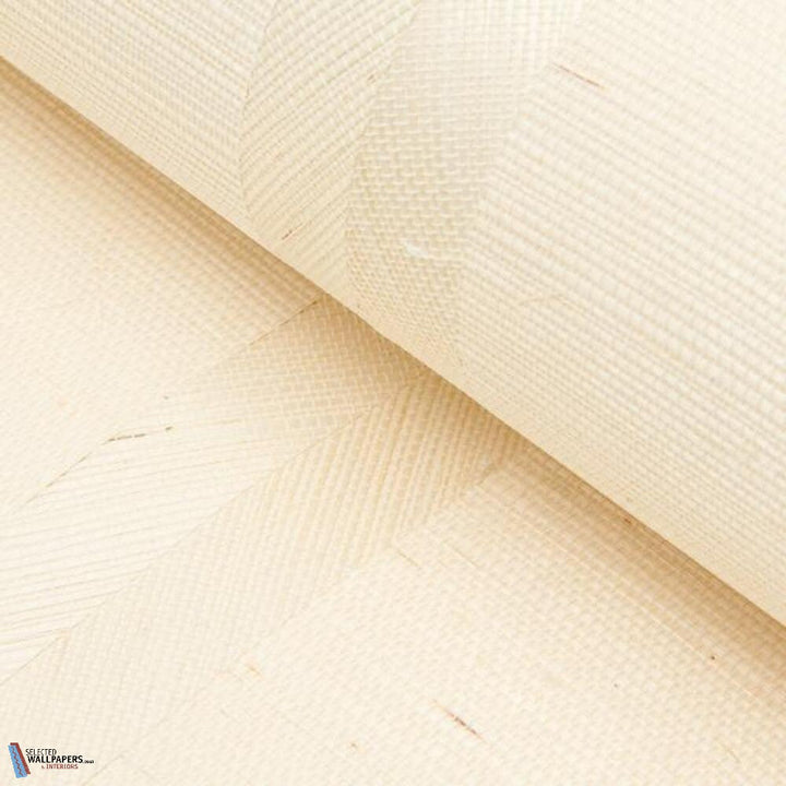Turmero Herringbone-Dutch Walltextile Company-wallpaper-behang-Tapete-wallpaper-Ivory White-Rol-Selected Wallpapers