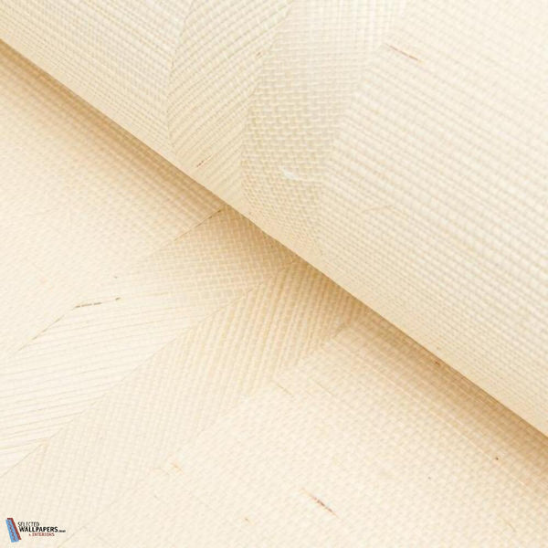 Turmero Herringbone-Dutch Walltextile Company-Tapete-Ivory White-Rolle-Selected Wallpapers