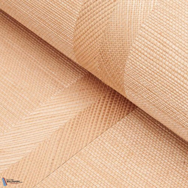 Turmero Herringbone-Dutch Walltextile Company-Tapete-Vintage Pink-Rolle-Selected Wallpapers