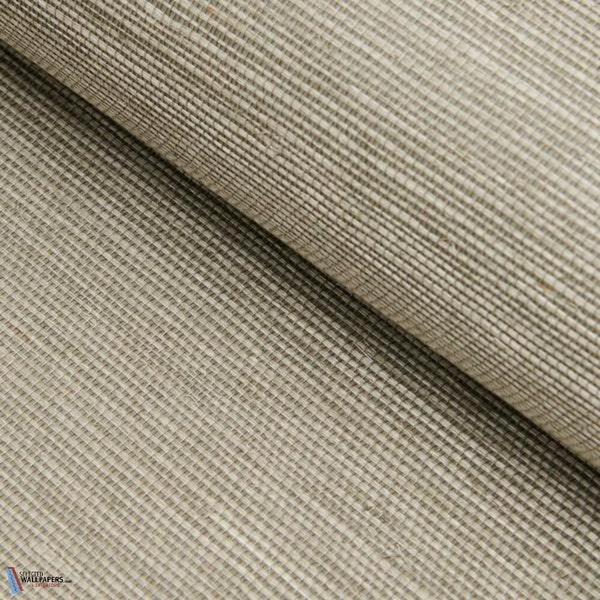 Turmero Uni-Dutch Walltextile Company-wallpaper-Khaki Green-Roll-Selected Wallpapers