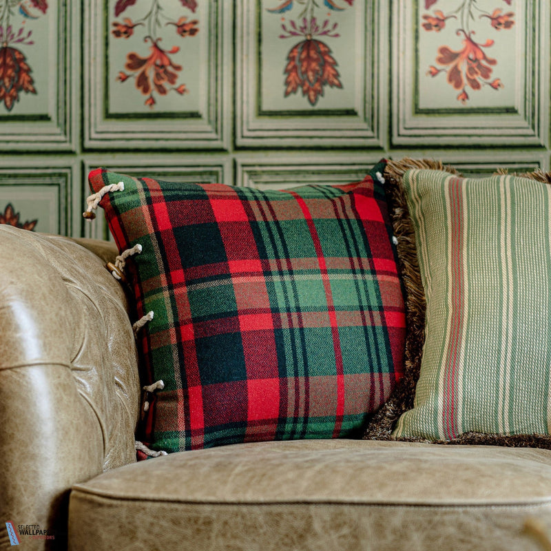 Tyrolean Plaid cojín de Mind the Gap — ambiente