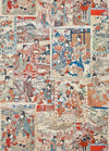 Ukiyoe-Pierre Frey-behang-Original-Meter (M1)-Selected Wallpapers