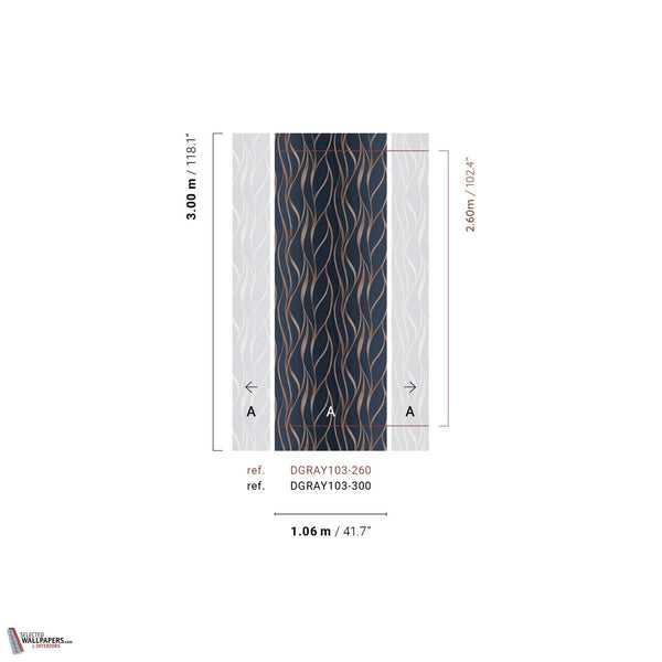 Unda wallpaper-Masureel-Selected Wallpapers-Interiors