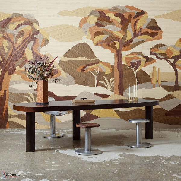 Under the Sycamore Tree Tapete-Arte-Selected-Wallpapers-Interiors