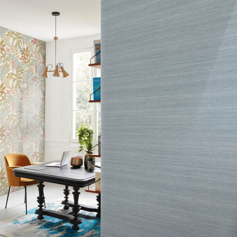 Uni Soie Tropical-HookedOnWalls-Tapete-Selected-Wallpapers-Interiors