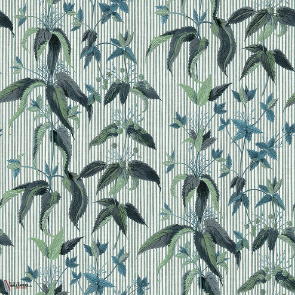 Urtica behang-House of Hackney-Myrtle Stripe-200 cm-Selected-Wallpapers-Interiors