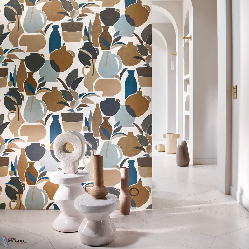 Vallauris papier peint de Casamance