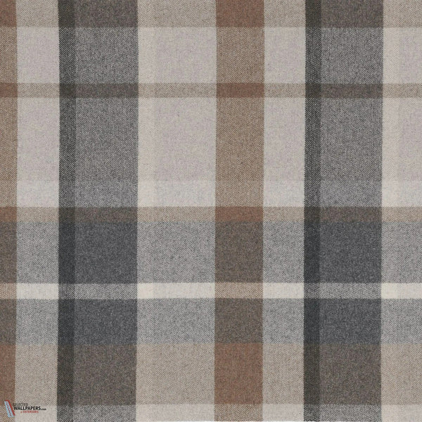 Vanoise stof-Casamance-Beige gris anthracite-Meter (M1)-Selected-Wallpapers-Interiors