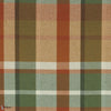 Vanoise stof-Casamance-Orange brule vert irlandais-Meter (M1)-Selected-Wallpapers-Interiors