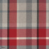 Vanoise stof-Casamance-Rouge carmin-Meter (M1)-Selected-Wallpapers-Interiors