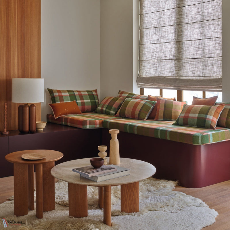Vanoise fabric-Casamance-Selected-Wallpapers-Interiors