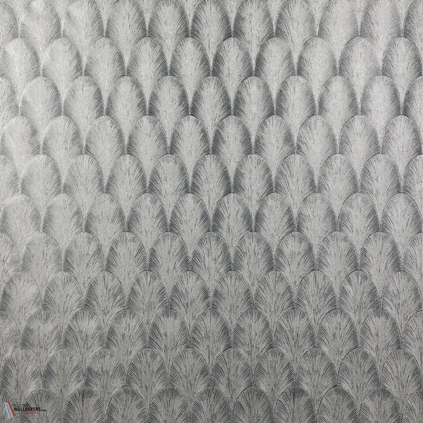 Vendome wallpaper-Casamance-Sable/Argent-Roll-Selected Wallpapers-Interiors