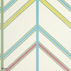 Ventura wallpaper-Thibaut-Pink and Green-Roll-Selected Wallpapers-Interiors