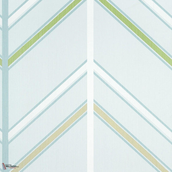 Ventura wallpaper-Thibaut-Spa Blue-Roll-Selected Wallpapers-Interiors