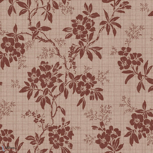 Vera wallpaper-Sandberg-Burgundy-Mattic-M2-Selected Wallpapers-Interiors