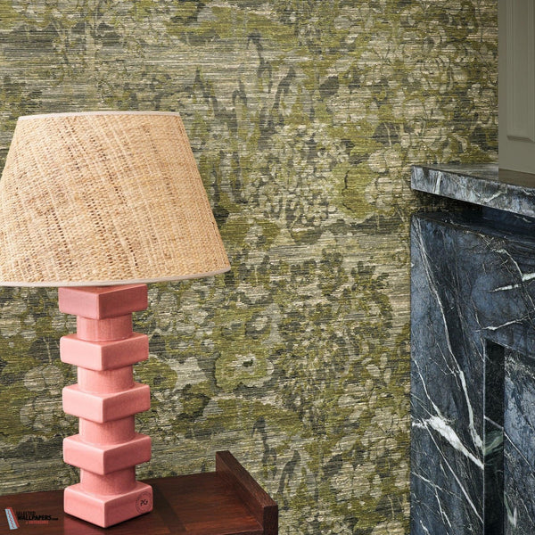Verdure wallpaper-Casamance-Selected-Wallpapers-Interiors