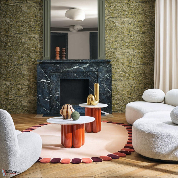 Verdure wallpaper-Casamance-Selected-Wallpapers-Interiors