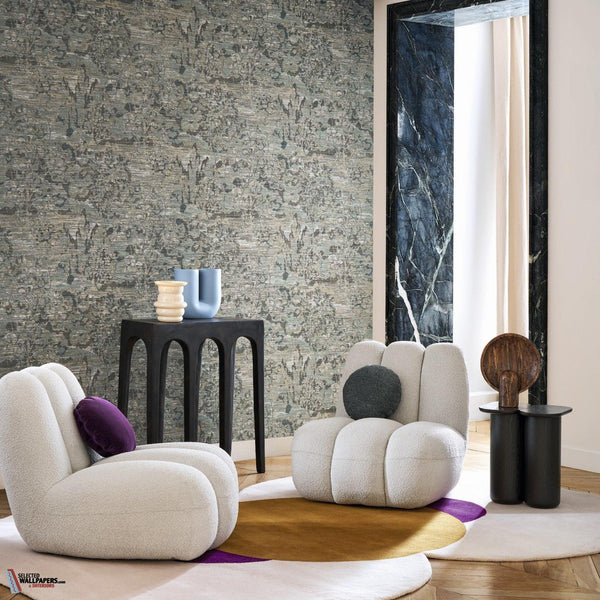 Verdure wallpaper-Casamance-Selected-Wallpapers-Interiors