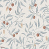 Vinnie wallpaper-Sandberg-Misty Blue-Roll-Selected Wallpapers-Interiors
