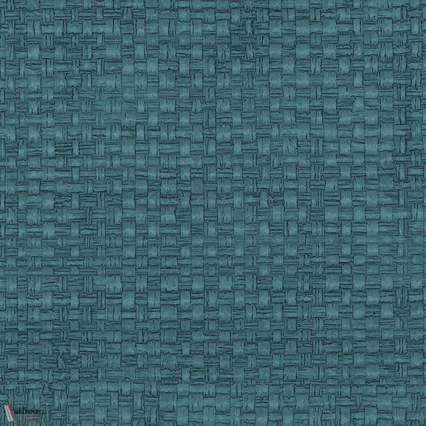 Vinyl Madagascar Raffia-Phillip Jeffries-behang-Emerald Sea-Rol-Selected Wallpapers