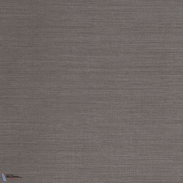 Vinyl Manila Hemp wallpaper in Graphite by Phillip Jeffries
