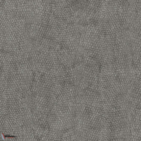 Vinyl Snakeskin-Phillip Jeffries-wallpaper-Grey Ora-Roll-Selected Wallpapers