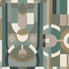 Vitrail-Casamance-wallpaper-Celadon/Kaki-Roll-Selected Wallpapers
