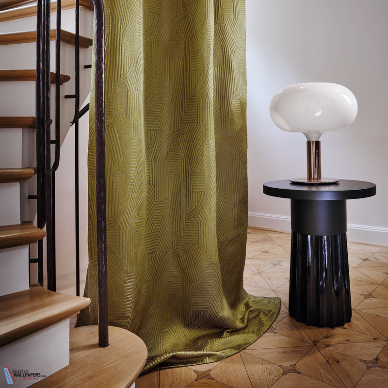 Vraisemblance Fabric-Casamance-Selected-Wallpapers-Interiors