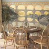 Vue sur le pont wallpaper-Les Dominotiers-01-Non Woven 70 cm-M2-Selected Wallpapers-Interiors