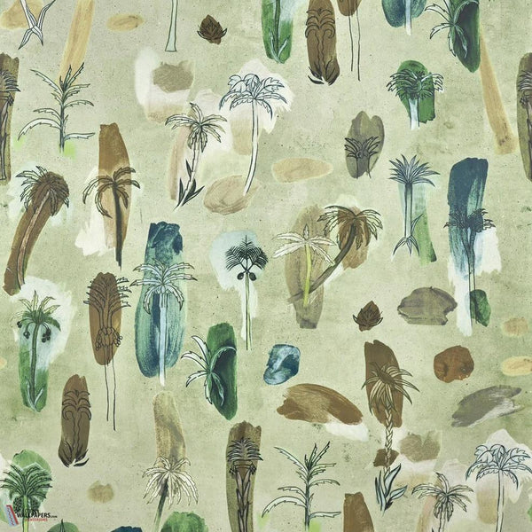Wahiba behang-Pierre Frey-Menthe-Meter (M1)-Selected Wallpapers-Interiors