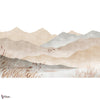 Warm Lake behang-Les Dominotiers-Normal-Non Woven (70 cm)-M2-Selected Wallpapers-Interiors