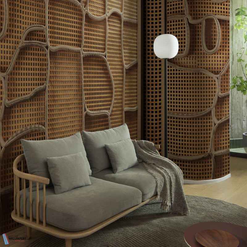 Warping Tapete von Wall & Deco