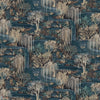 Water Garden behang-Les Dominotiers-Brown-Non Woven 70 cm-M2-Selected Wallpapers-Interiors