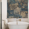 Water Garden behang-Les Dominotiers-Selected Wallpapers-Interiors