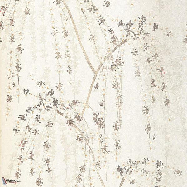 Weeping Blossom wallpaper-Thibaut-White-Roll-Selected Wallpapers-Interiors