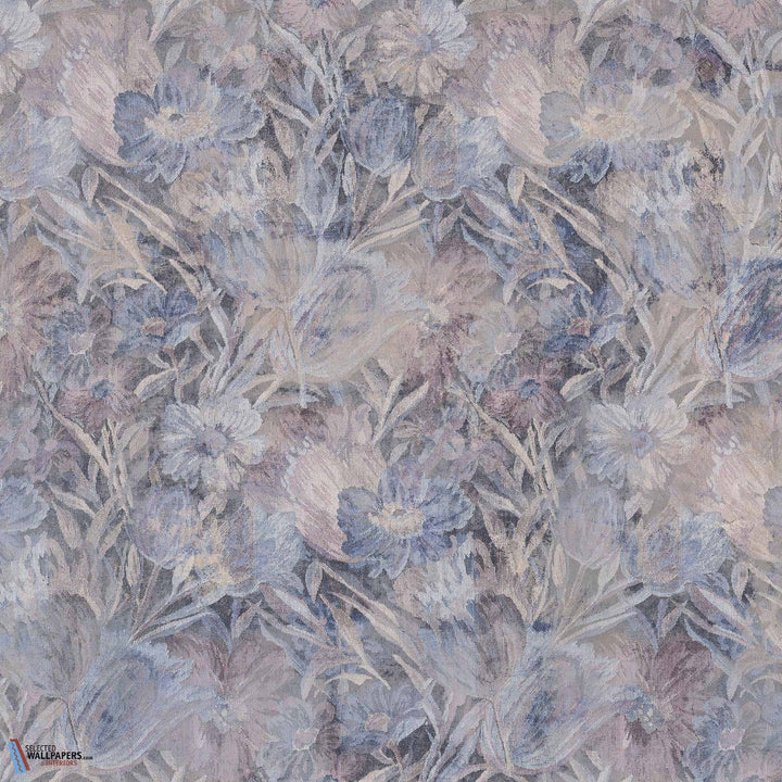 Weft Garden-Tecnografica-wallpaper-behang-Tapete-wallpaper-Sand Violet-Fabric Vinyl-Selected Wallpapers