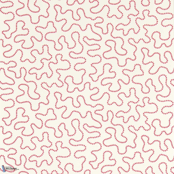 Wiggle-Behang-Harlequin-Carnelian/Rose Quartz-Rol-113062-Selected Wallpapers