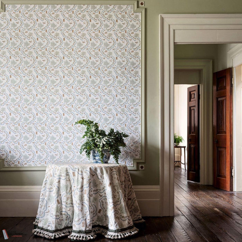Wildflower meadow papier peint de Sanderson