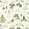 Winnie The Pooh-wallpaper-Sanderson-Macaron Green-Roll-217280-Selected Wallpapers