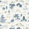 Winnie The Pooh-behang-Sanderson-Bonbon Blue-Rol-217281-Selected Wallpapers