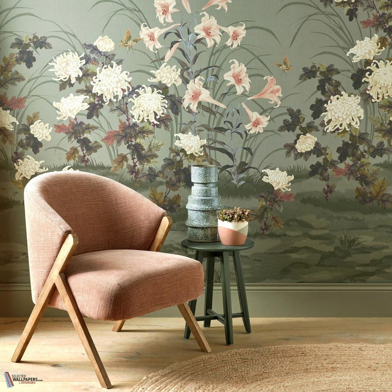 Wisteria Bloom Tapete von 1838 wallcoverings