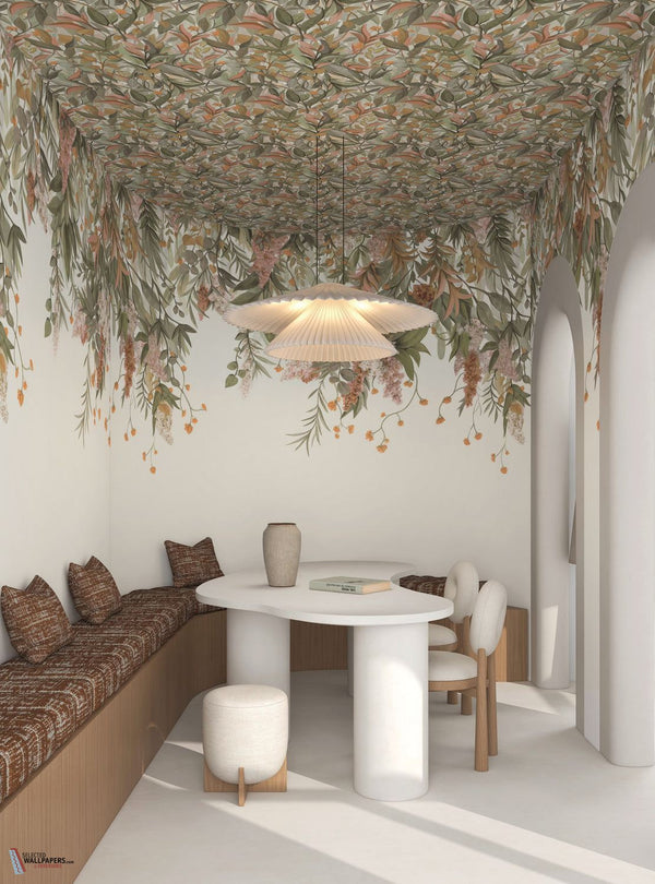 Wisteria behang-Casamance-Selected-Wallpapers-Interiors