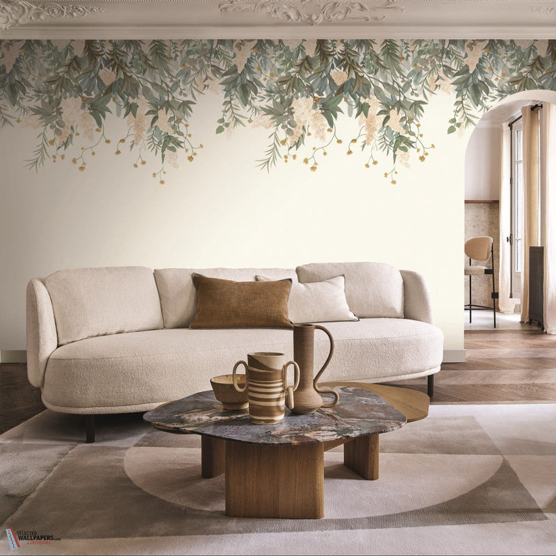 Wisteria Carta da Parati-Casamance-Selected-Wallpapers-Interiors