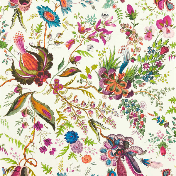 Wonderland Floral-Behang-Harlequin-Spinel/Peridot/Pearl-Rol-113065-Selected Wallpapers
