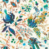 Wonderland Floral-Behang-Harlequin-Lapis/Emerald/Carnelian-Rol-113067-Selected Wallpapers
