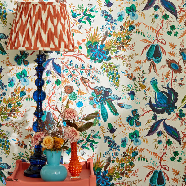 Wonderland Floral-Behang-Harlequin-Selected Wallpapers