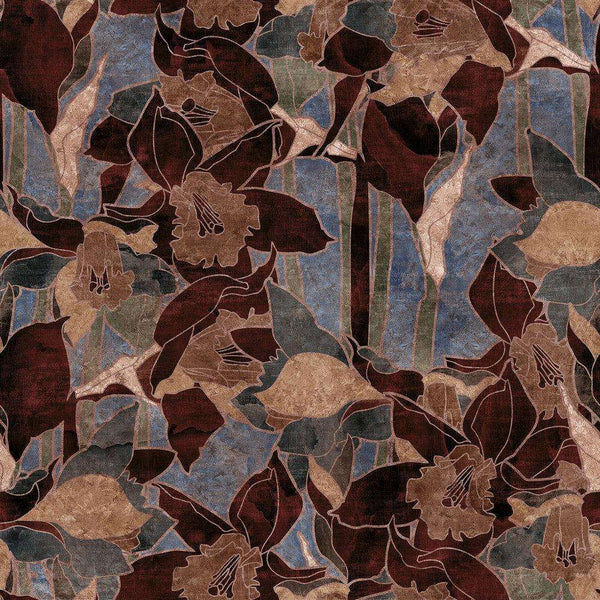 Wonderland-behang-Inkiostro Bianco-Pink Gold-Gold Leaf-INKDPIJ2002-Selected Wallpapers