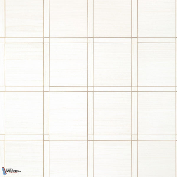 Wood Panel-Thibaut-behang-White & Metallic Pewter-Rol-Selected Wallpapers