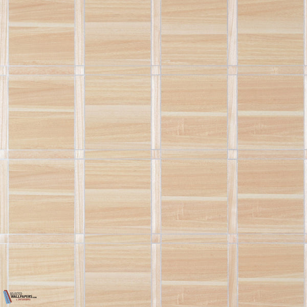 Wood Panel-Thibaut-behang-Natural & Metallic Silver-Rol-Selected Wallpapers